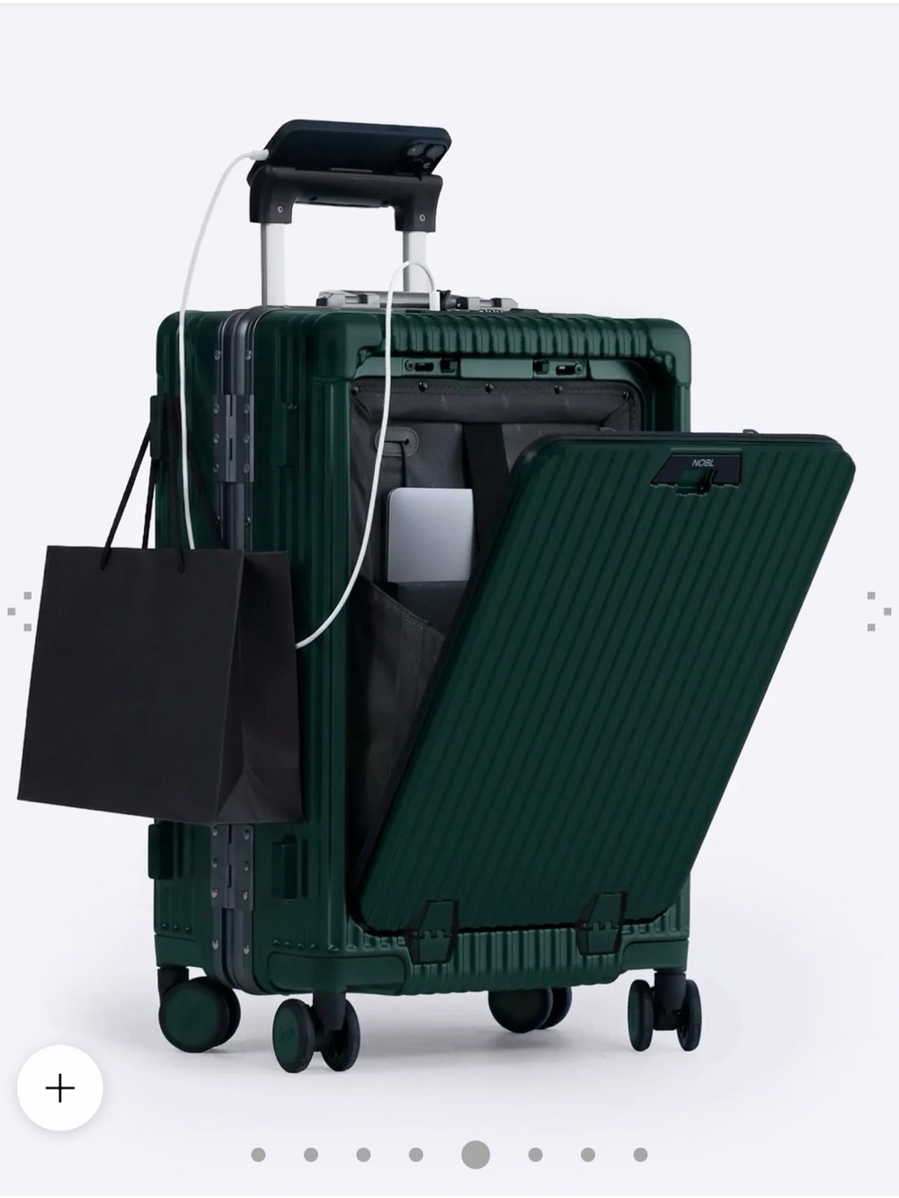 NOBL Carry-on Luggage - Forrest Green